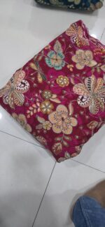 NATRUAL CRAPE POSITION PRINT EMBRODERY NEW COLOUR CHART - Image 5