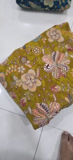 NATRUAL CRAPE POSITION PRINT EMBRODERY NEW COLOUR CHART