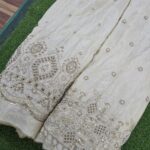 simmer tisu embrodery havy beats and lazar cutting work