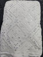 FOX GEORGGTTEE EMBRODERY HAVY TONE TO TONE BEATS WORK - Image 9